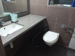 Bathroom in 2 BHK Apartment at Kalpataru Hills, Manpada – for Rent