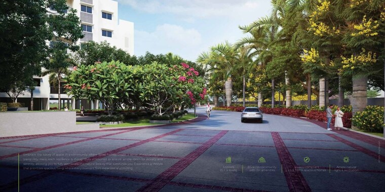 Garden, adarsh-lumina 2 Bedroom 1470 Sq.Ft. Apartment In Sarjapur Road Bangalore 10715265