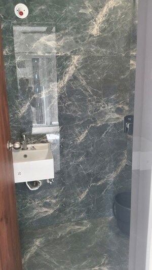Bathroom in 1 BHK Apartment at Varindavan CHS, Vikhroli East – for Rent