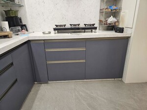 Kitchen in 2 BHK Apartment at Peninsula Celestia Spaces, Parel – for Sale