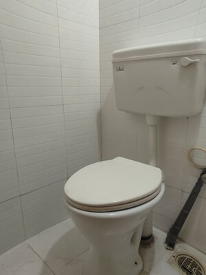 Bathroom in 2.5 BHK Apartment at Flower Valley Complex, Khopat – for Rent