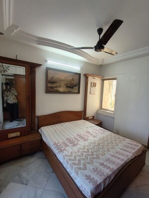 Bedroom in 2.5 BHK Apartment at Flower Valley Complex, Khopat – for Rent