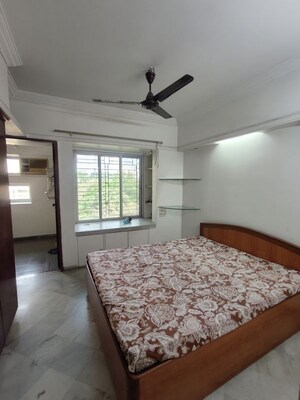 Bedroom in 2.5 BHK Apartment at Flower Valley Complex, Khopat – for Rent