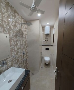 Bathroom in 3 BHK Builder Floor at Tagore Garden – for Rent