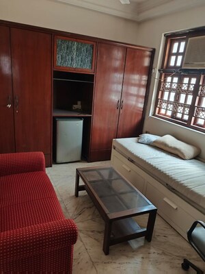 Living Room in 1 BHK Apartment at Poornima Apartments, Colaba – for Sale