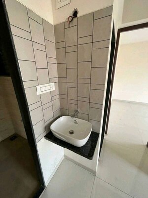 Bathroom in 2 BHK Apartment at Neelkanth Sparkle, Ghansoli – for Rent