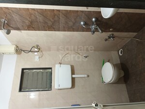 Bathroom in 1 BHK Apartment at Neelkanth Sparkle, Ghansoli – for Rent