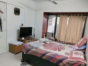 Bedroom in 2 BHK Apartment at Neelkanth Sparkle, Ghansoli – for Rent
