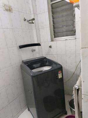 Bathroom in 2 BHK Apartment at Neelkanth Sparkle, Ghansoli – for Rent