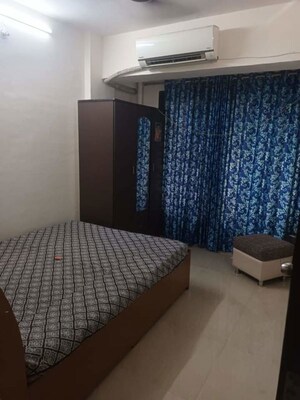 Bedroom in 1 BHK Apartment at Neelkanth Sparkle, Ghansoli – for Rent