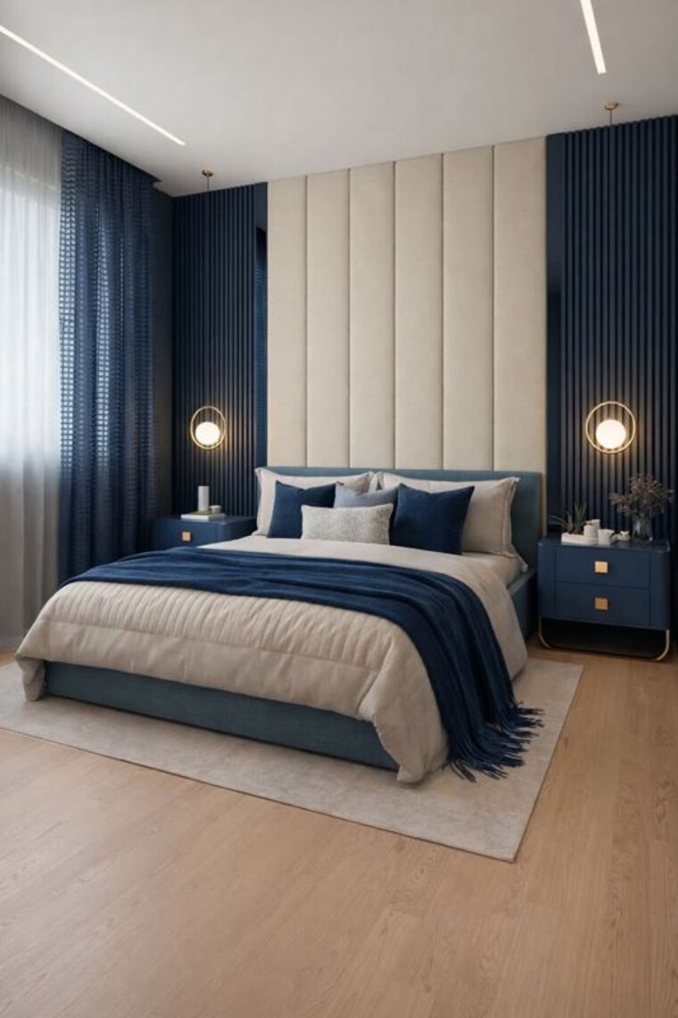 Bedroom, signature-global-twin-tower-dxp 3 Bedroom 2650 Sq.Ft. Apartment In Sector 84 Gurgaon 10715421