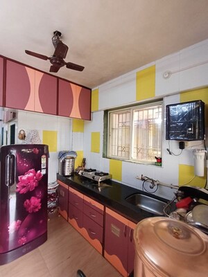 Kitchen in 2 BHK Apartment at Shivay Residency, Kalyan West – for Sale