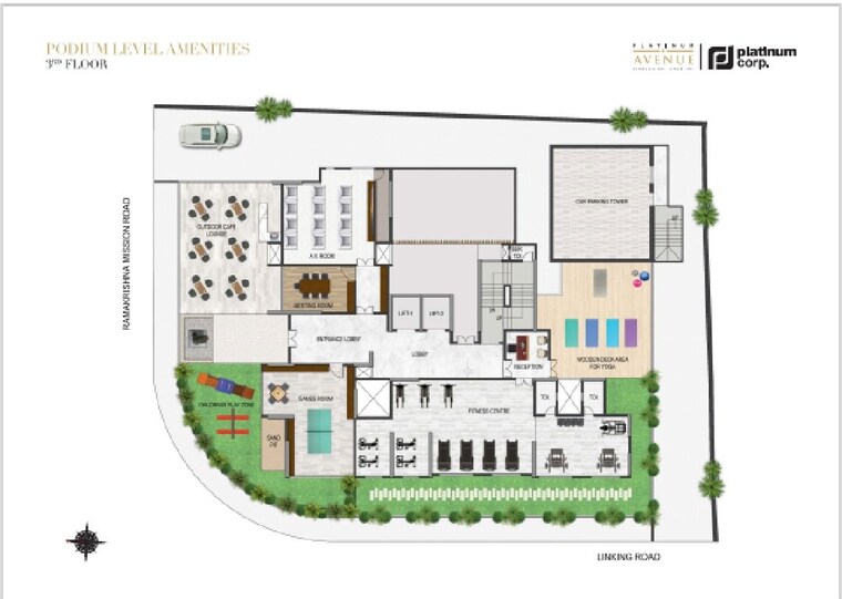 Master Plan, platinum-avenue 3 Bedroom 1080 Sq.Ft. Apartment In Khar West Mumbai 10715447