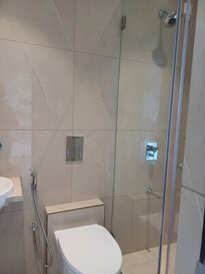 Bathroom in 3 BHK Apartment at Sheth 72 West, Andheri West – for Sale