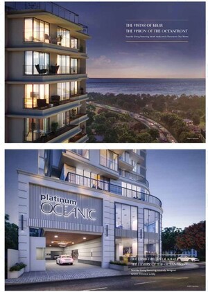 2 BHK Apartment – Exterior View View at Platinum Oceanic, Khar West - for Sale