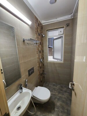 Bathroom in 3 BHK Apartment at Marathon Monte South, Byculla West – for Sale