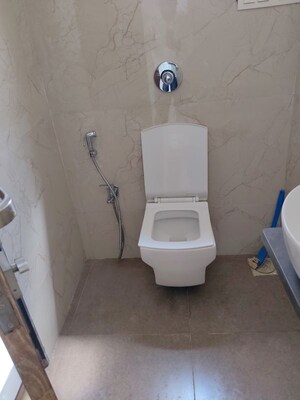Bathroom in 3 BHK Apartment at Chaitanya Anand Lunkhod CHSL, Andheri West – for Rent