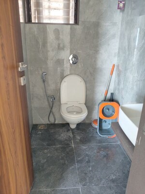 Bathroom in 3 BHK Apartment at Chaitanya Anand Lunkhod CHSL, Andheri West – for Rent