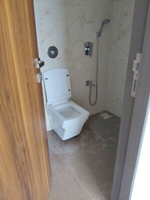 Bathroom in 3 BHK Apartment at Chaitanya Anand Lunkhod CHSL, Andheri West – for Rent