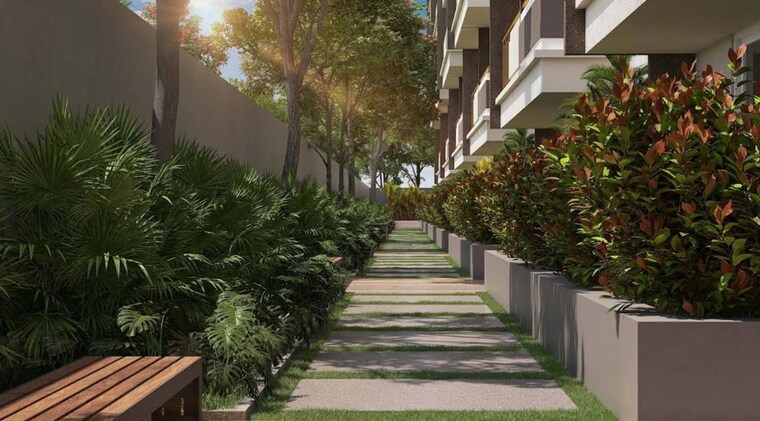 Garden, msr-rr-wish-tales 2 Bedroom 1350 Sq.Ft. Apartment In Yelahanka Bangalore 10715490