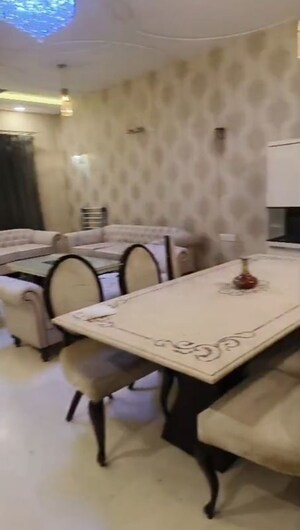 Dining area in 3 BHK Apartment at Emaar MGF The Palm Drive Villas, Sector 66 – for Rent