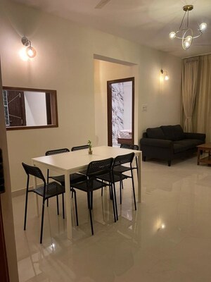Living Room in 3 BHK Apartment at Orchid Residency New, New Thippasandra – for Rent