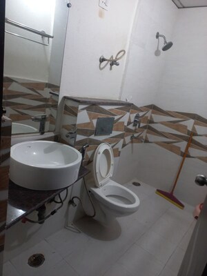 Staircase in 3 BHK Apartment at Gaur Sportswood, Sector 79 – for Rent
