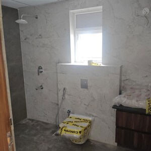 Bathroom in 3 BHK Apartment at Raghuram The Vue Residences, Puppalaguda – for Rent