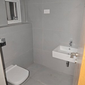 Bathroom in 3 BHK Apartment at Raghuram The Vue Residences, Puppalaguda – for Rent
