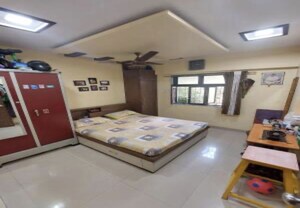 Bedroom in 2 BHK Apartment at Laxmi Park Phase 1 A Wing, Lokmanya Nagar – for Rent