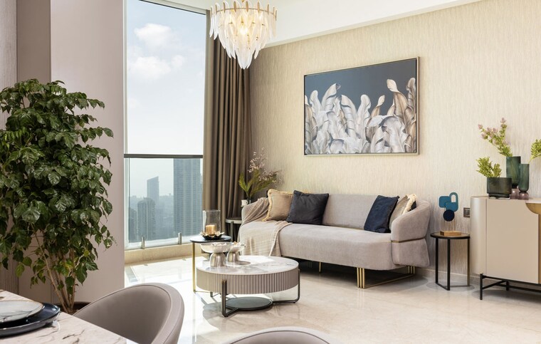 Living Room, marathon-monte-south 2 Bedroom 941 Sq.Ft. Apartment In Byculla West Mumbai 10715591