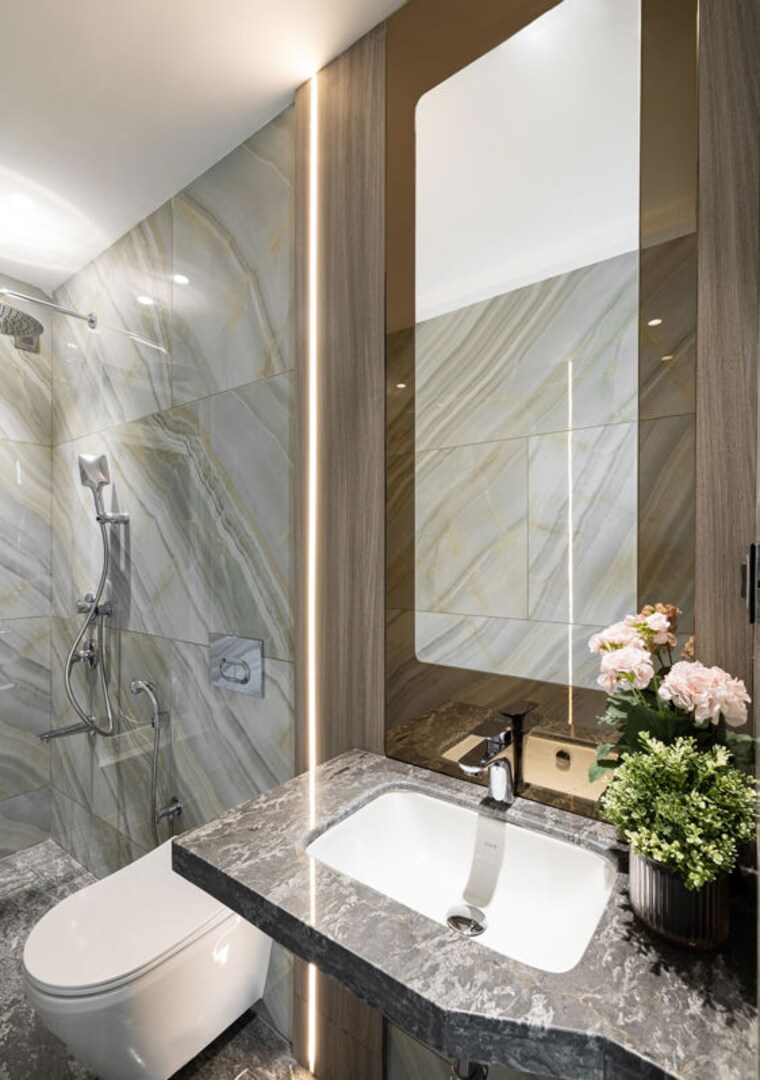 Bathroom, marathon-monte-south 2 Bedroom 941 Sq.Ft. Apartment In Byculla West Mumbai 10715591