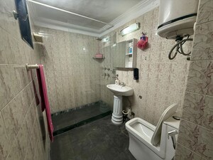 Bathroom in 3 BHK Builder Floor at Hauz Khas – for Rent