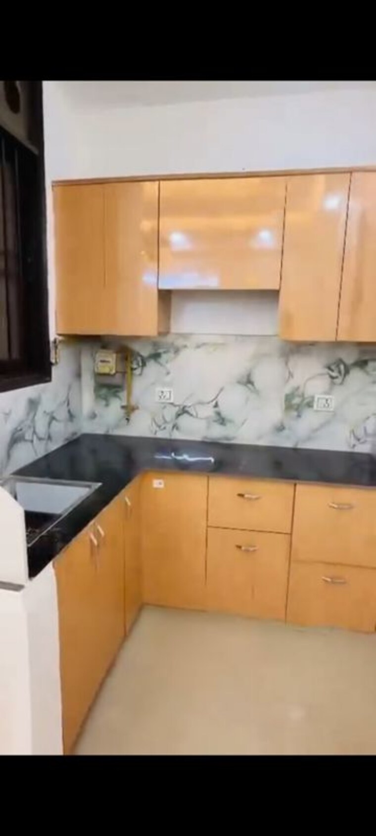 Kitchen, pratap vihar 2 Bedroom 750 Sq.Ft. Builder Floor In Pratap Vihar Ghaziabad 10715607