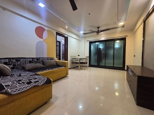 Living Room in 2 BHK Apartment at Nagari Niwara CHS, Goregaon East – for Rent