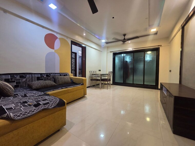 Living Room, nagari-niwara-chs 2 Bedroom 900 Sq.Ft. Apartment In Goregaon East Mumbai 10715638