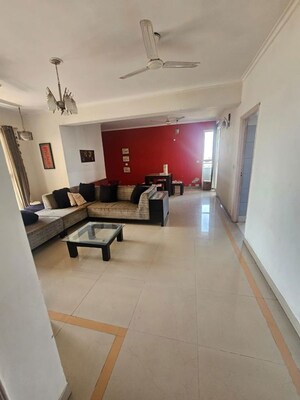 Living Room in 3 BHK Apartment at Orchid Petals, Sector 49 – for Rent