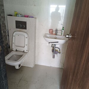 Attached Bathroom in 2 BHK Apartment at NG Grand Plaza, Ghansoli – for Rent