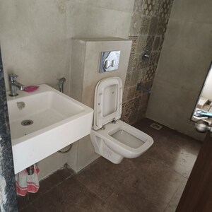 Bathroom in 2 BHK Apartment at NG Grand Plaza, Ghansoli – for Rent