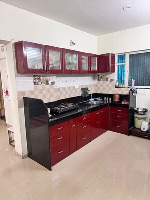 Kitchen in 2.5 BHK Apartment at Shiva Heights, Pimple Saudagar – for Sale