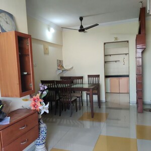 Living Room in 3 BHK Apartment at Anamitra CHS Ltd, Brahmand – for Rent