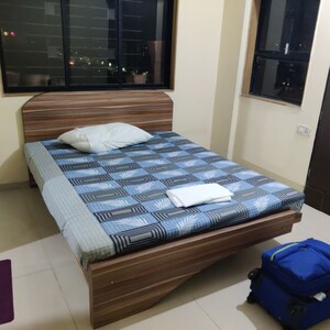 Bedroom in 3 BHK Apartment at Anamitra CHS Ltd, Brahmand – for Rent