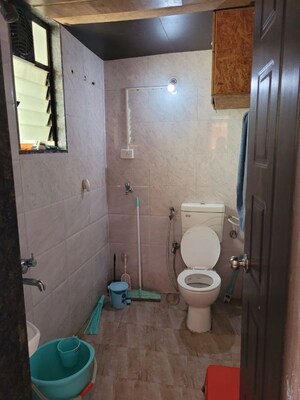 Bathroom in 2.5 BHK Apartment at Solitaire Residency, Pimple Saudagar – for Sale
