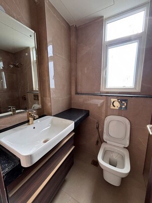 Attached Bathroom in 3 BHK Apartment at Smart World Orchard, Sector 61 – for Rent