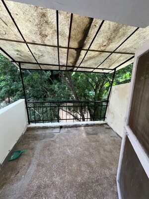 Balcony in 2 BHK Builder Floor at Sheikh Sarai – for Rent