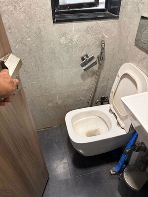Bathroom in  Office Space at Ruparel Iris, Matunga West – for Rent