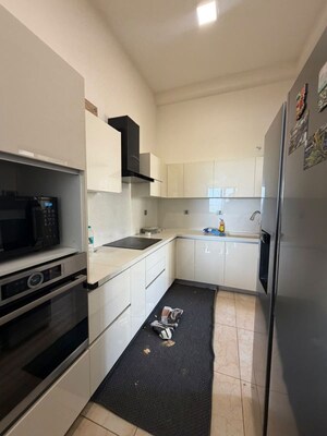 Kitchen in 3 BHK Apartment at G Corp Residency, Koramangala – for Rent
