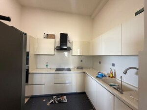 Kitchen in 3 BHK Apartment at G Corp Residency, Koramangala – for Rent