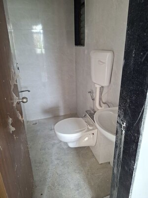 Bathroom in 1 BHK Apartment at K M Horizon Palms 2, Owale – for Sale