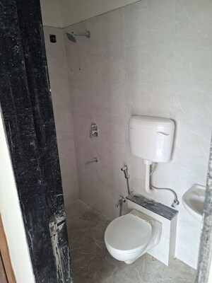 Bathroom in 1 BHK Apartment at K M Horizon Palms 2, Owale – for Sale